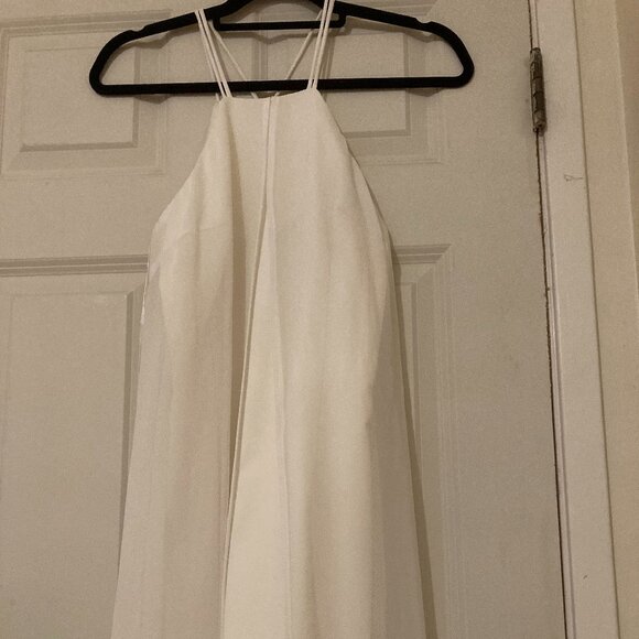 Soft White Sleeveless Max Mini Dress - Size XS - Picture 5 of 13